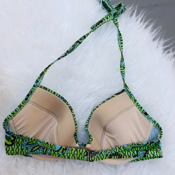 VICTORIA'S SECRET FLORAL PAISLEY SWIMSUIT BIKINI - Picture 6 of 7